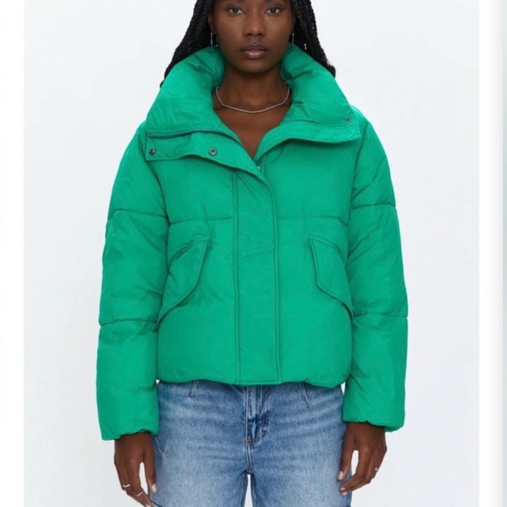 Pistola Women's Kelly Green Puffer Jacket